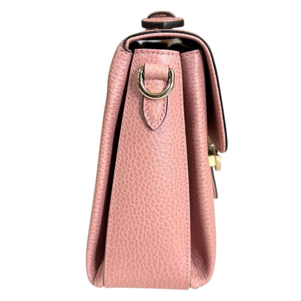 GUCCI Authentic Pink Leather Shoulder Bag - Picture 4 of 13